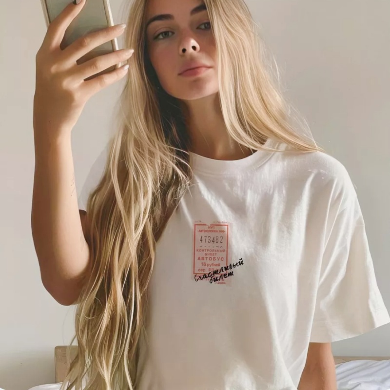 Streetwear Russian Brand - Russian Fashion Streetwear Easy Tee Retro