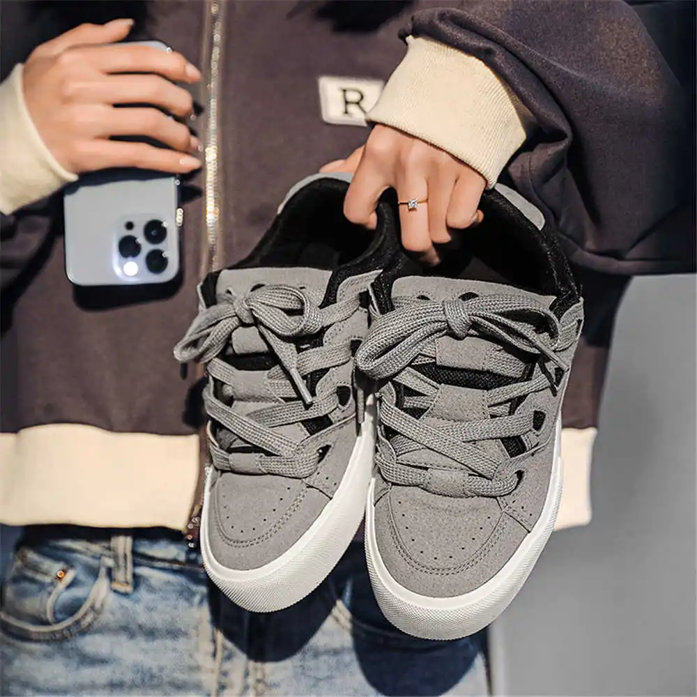 Streetwear Brand Sale - With Lacing Hiphop Women's School Shoes