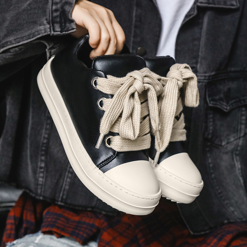 Men Shoes Casual Sneakers Fash - Streetwear Brand Shoes ulasan dan harga