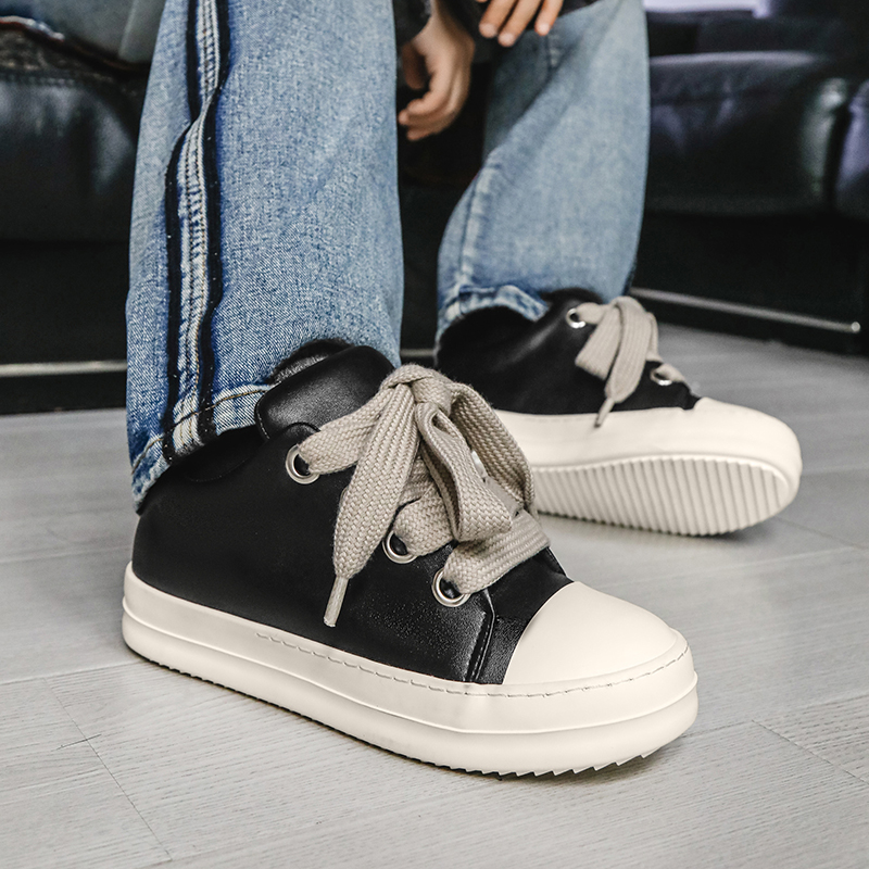 Men Shoes Casual Sneakers Fash - Streetwear Brand Shoes ulasan dan harga