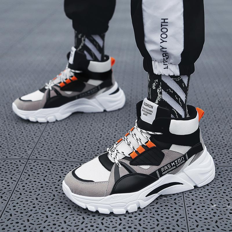 Hightop Summer Men's Sport Sho - Streetwear Brand Shoes ulasan dan harga