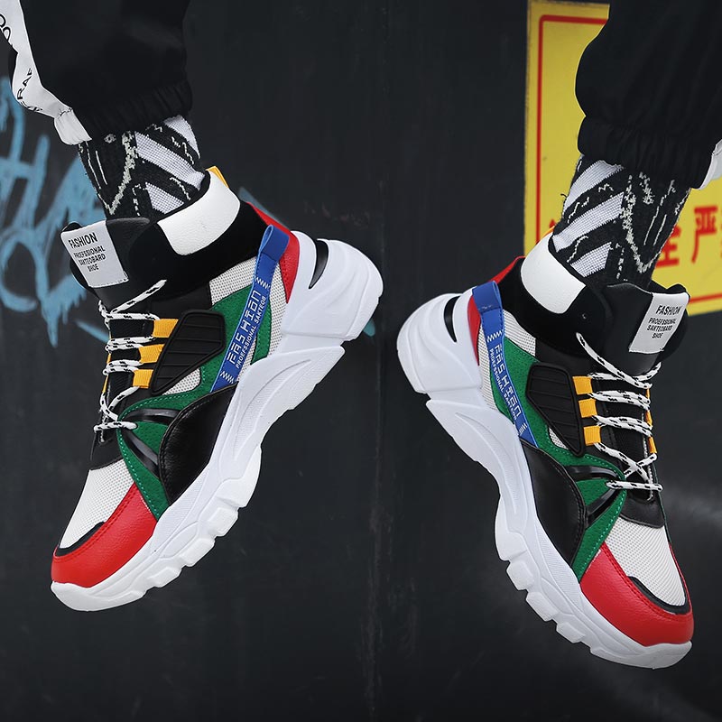 Hightop Summer Men's Sport Sho - Streetwear Brand Shoes ulasan dan harga