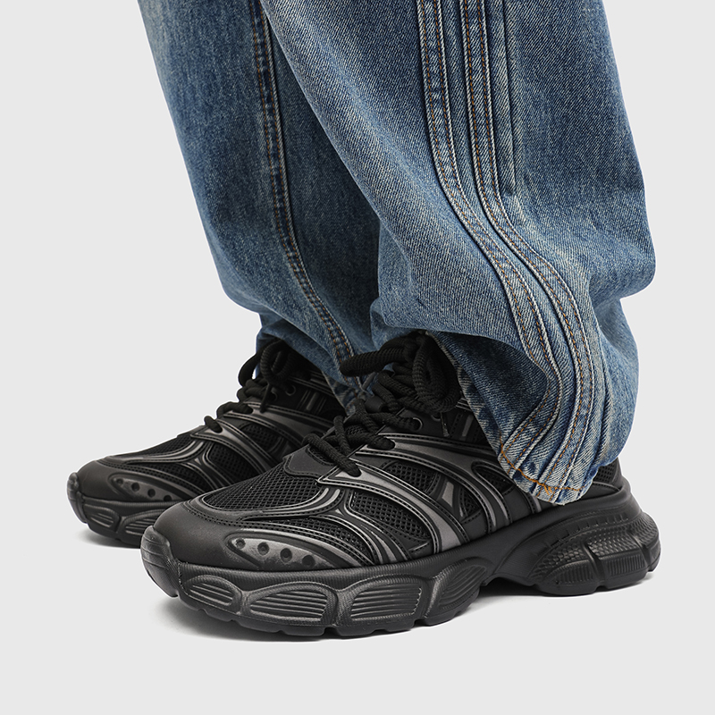 Niche Brand Spring New Mesh Br - Streetwear Brand Shoes ulasan dan harga