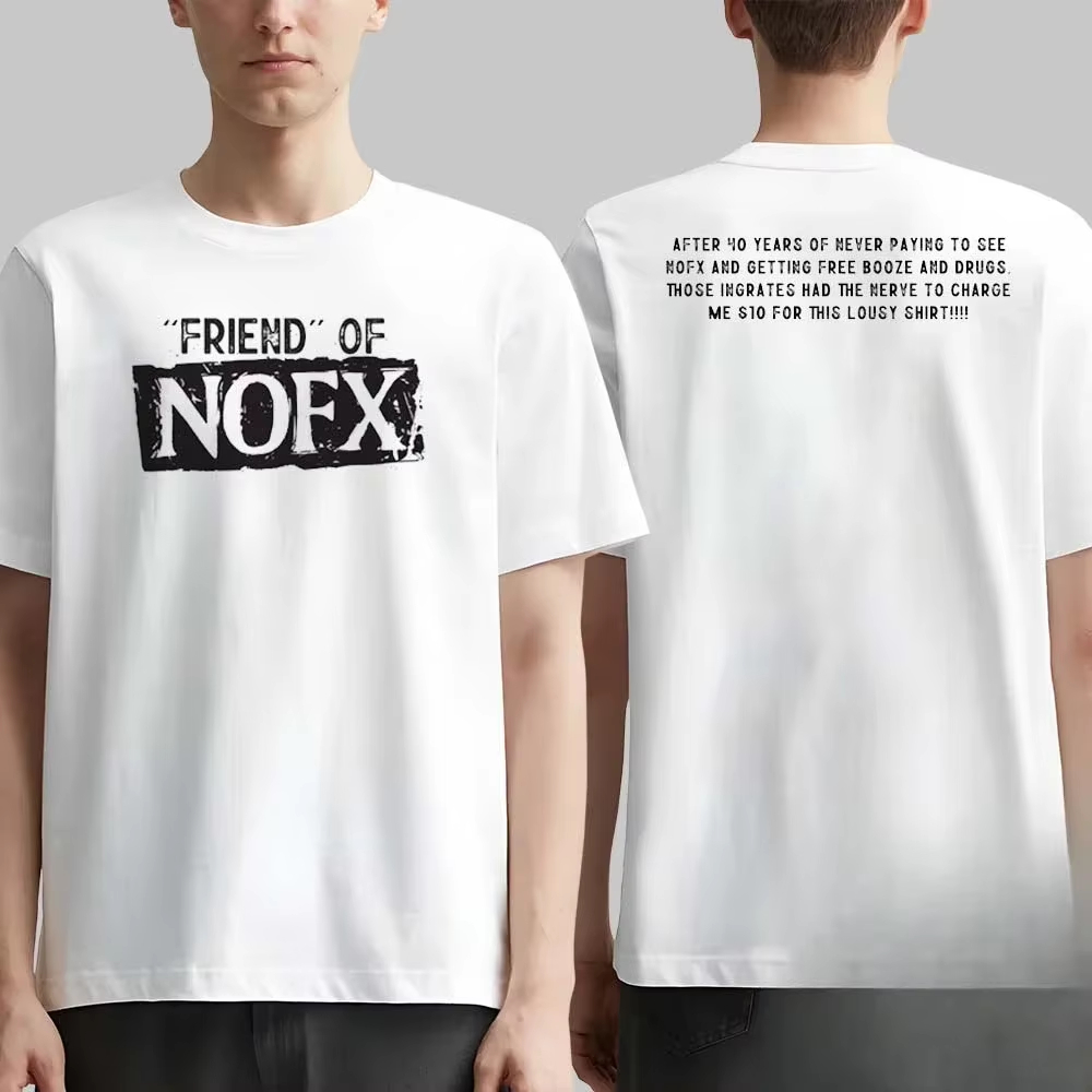 NOFX Rock Band Graphic Essenti - Streetwear Brand Essentials ulasan dan harga